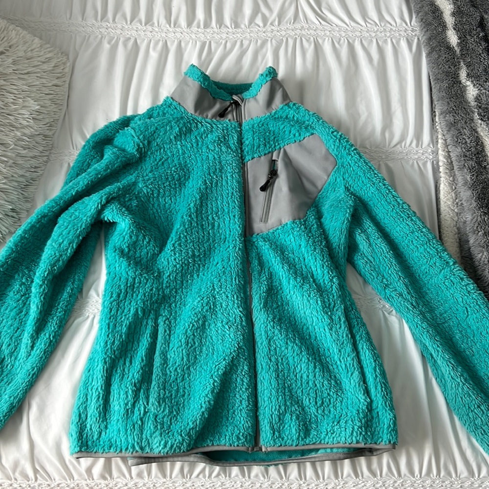 blue jacket